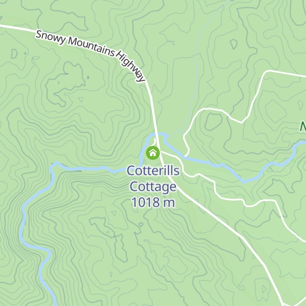 Map of Cotterills Cottage