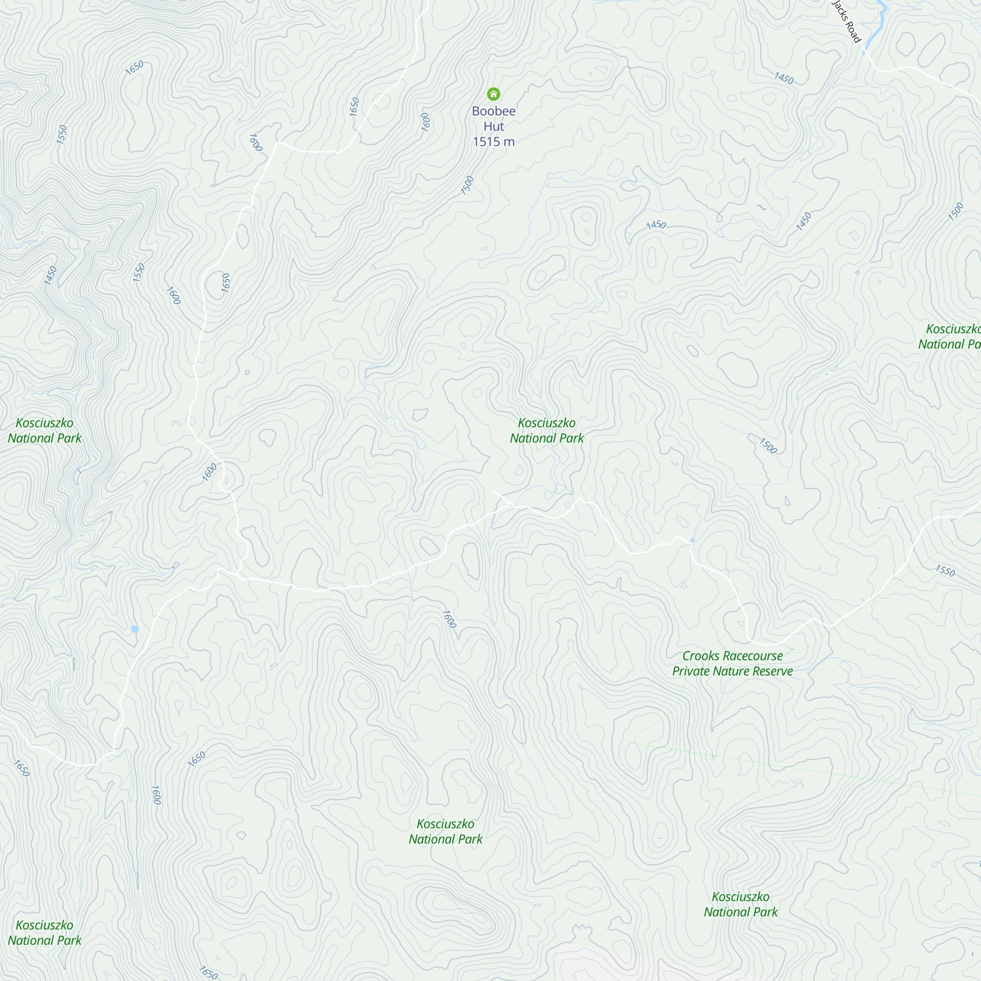 Mackays Hut map