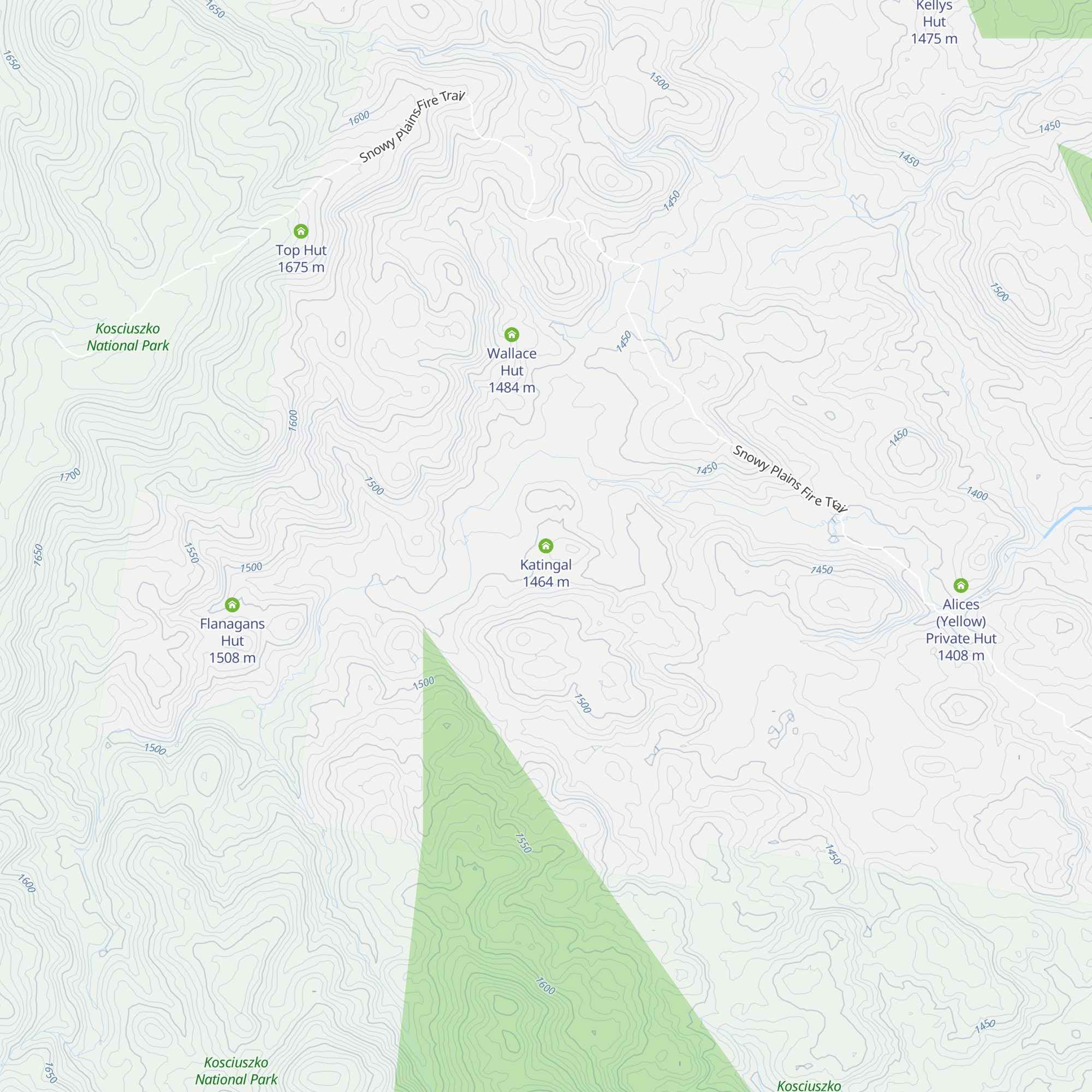 Katingal map