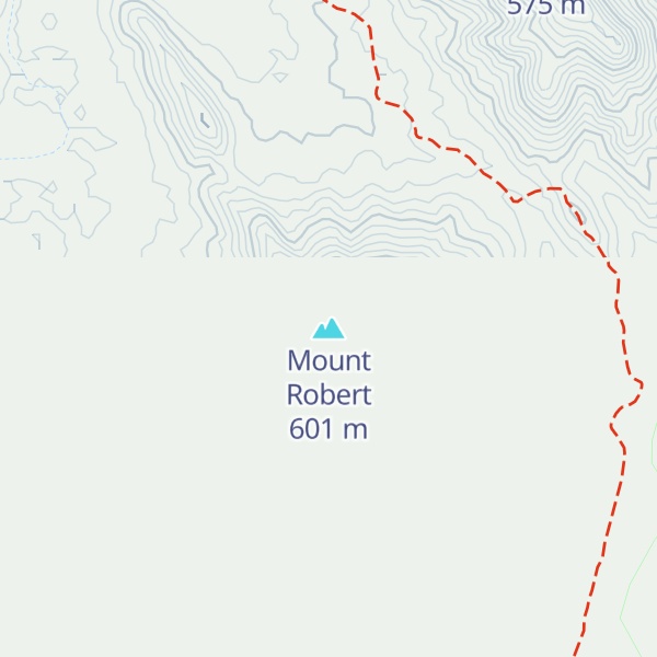 Map of Mount Robert