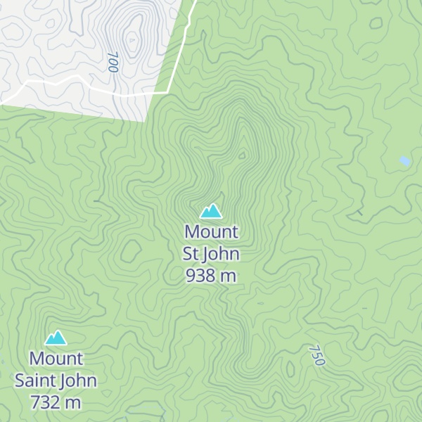 Map of Mount St John