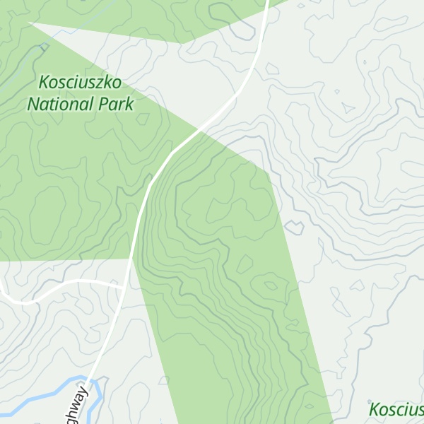 Map of Mount Gooandra
