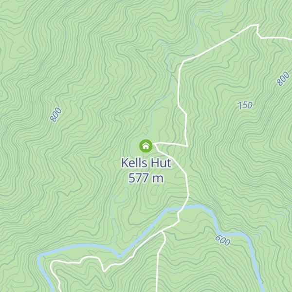 Map of Kells Hut