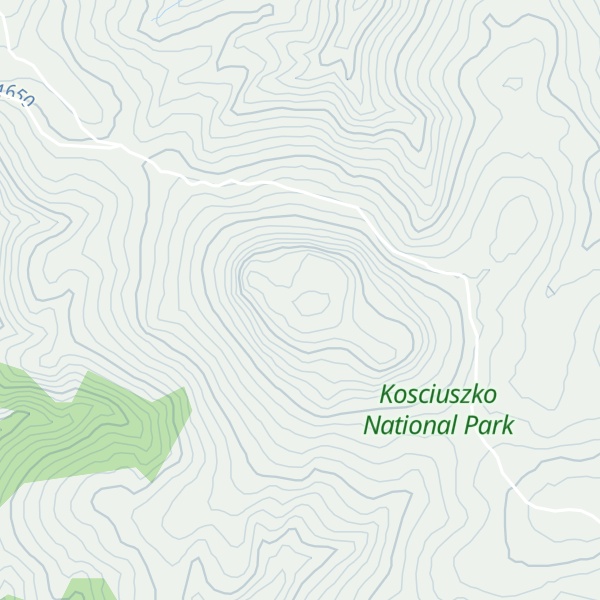 Map of Tabletop Mountain