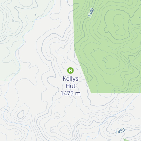 Map of Kellys Hut
