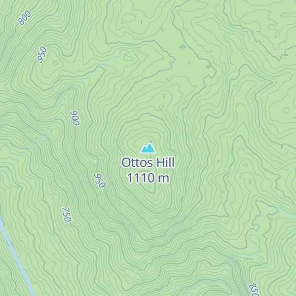 Map of Ottos Hill