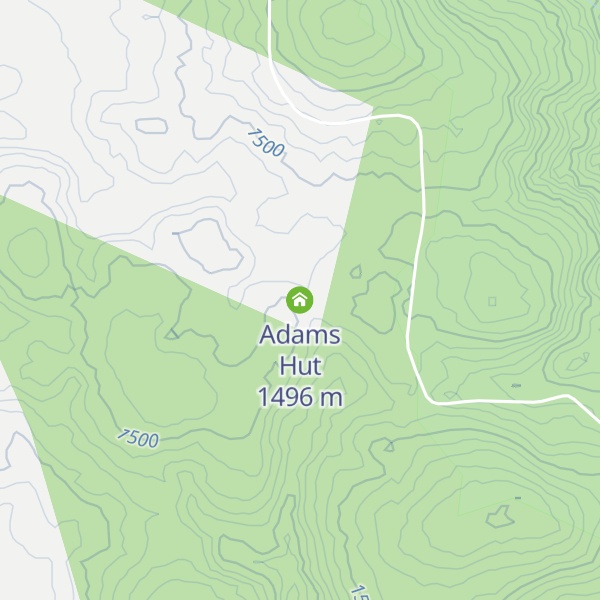 Map of Adams Hut
