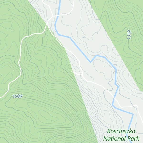 Map of Botherham Plain Hut