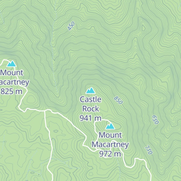 Map of Castle Rock