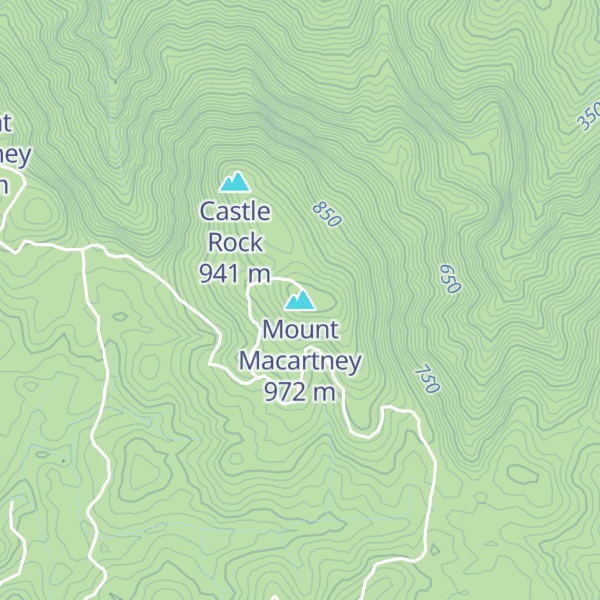 Map of Mount Macartney
