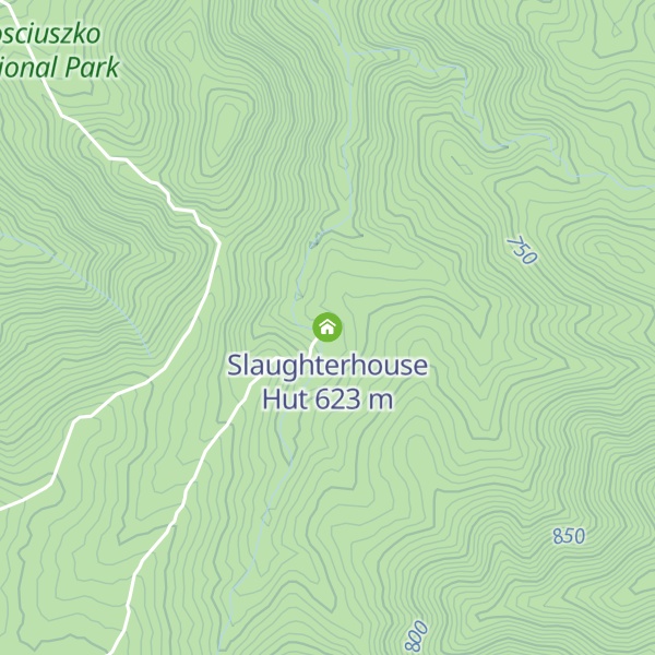 Map of Slaughterhouse Hut