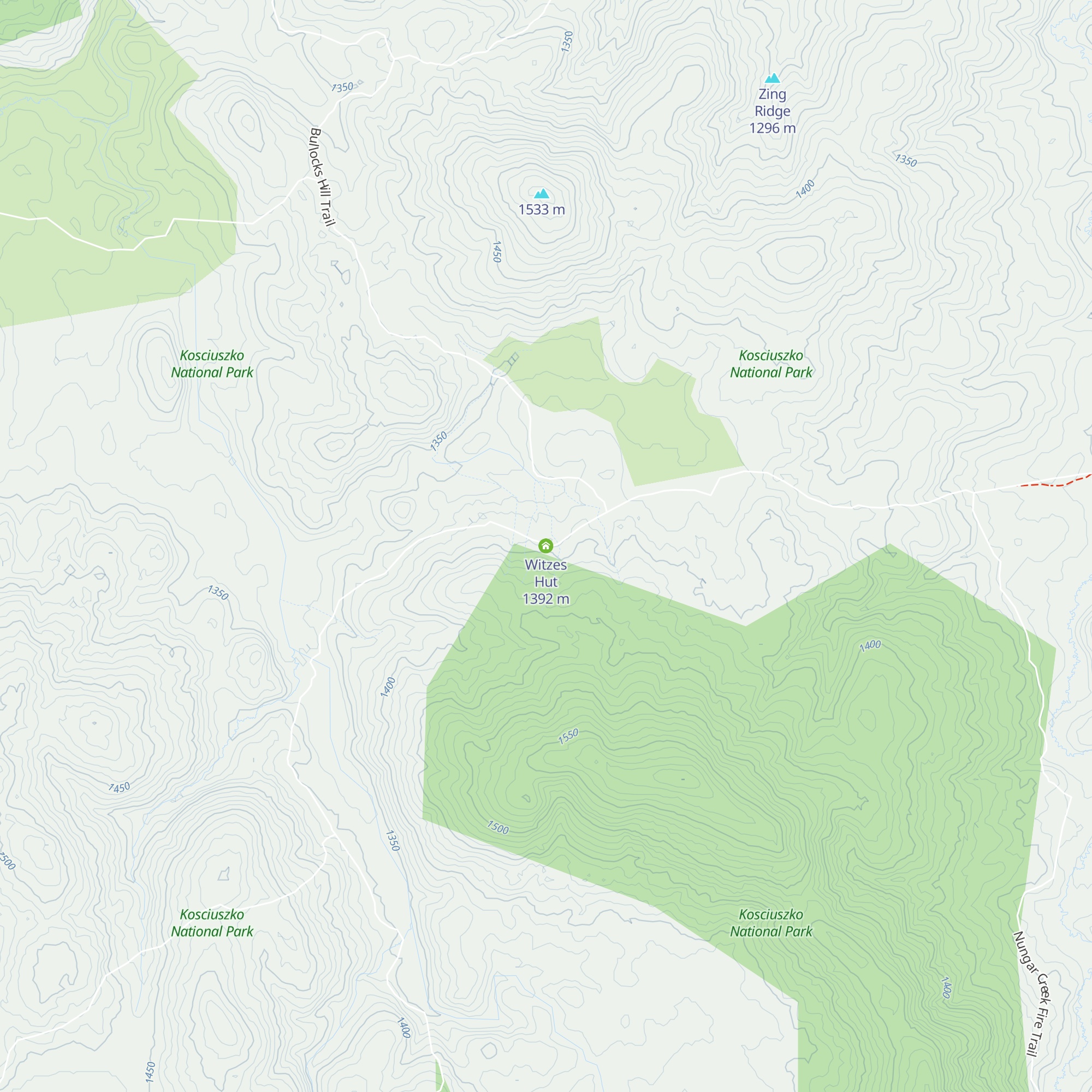 Witzes Hut map