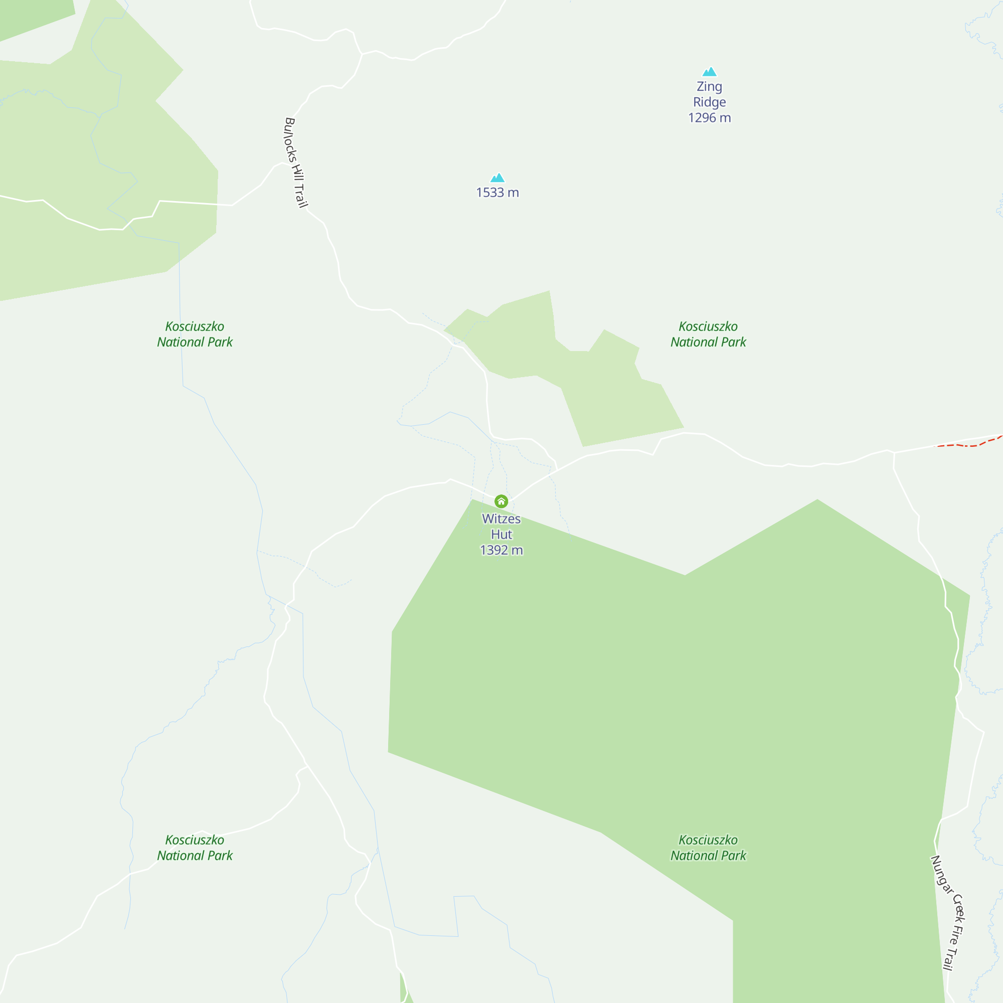 Witzes Hut map