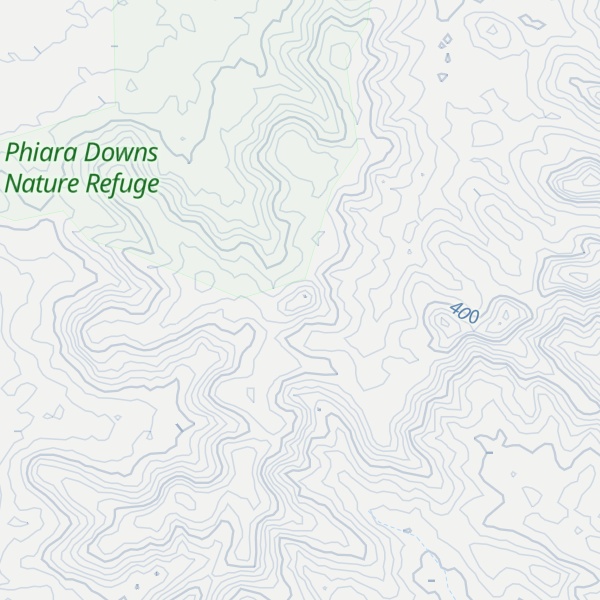 Map of Mount Ceres