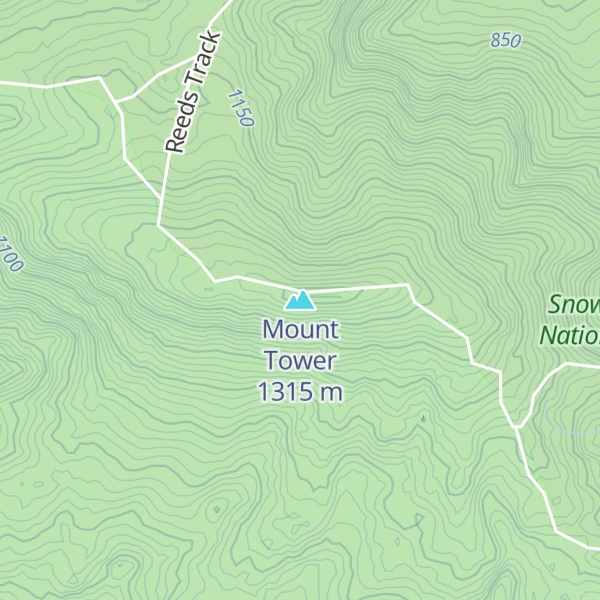 Map of Mount Tower