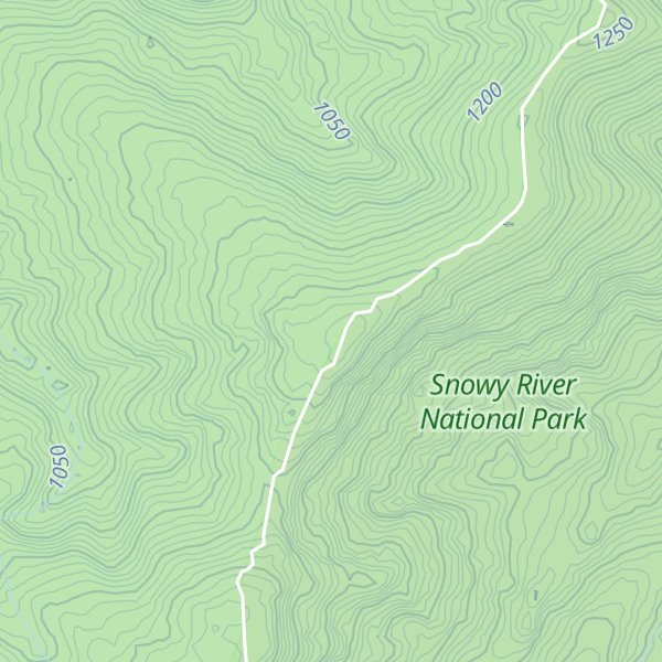 Map of Mount Bowen