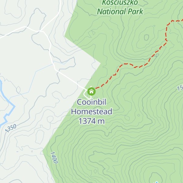 Map of Cooinbil Homestead