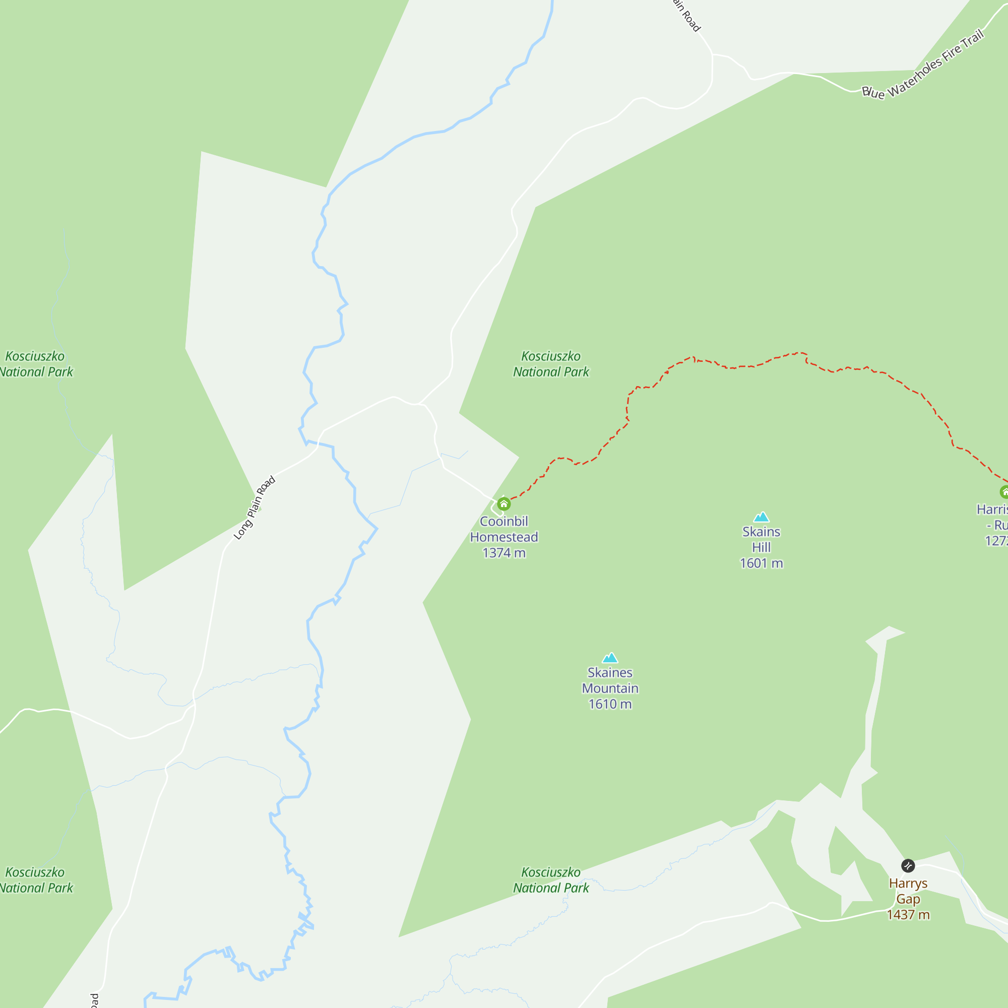Cooinbil Homestead map