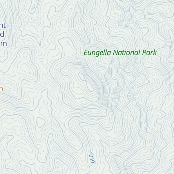 Map of Mount Dalrymple