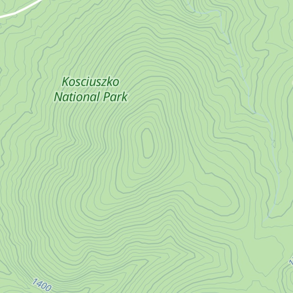 Map of Mount Nungar