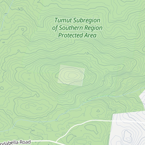 Map of Mount Cromwell