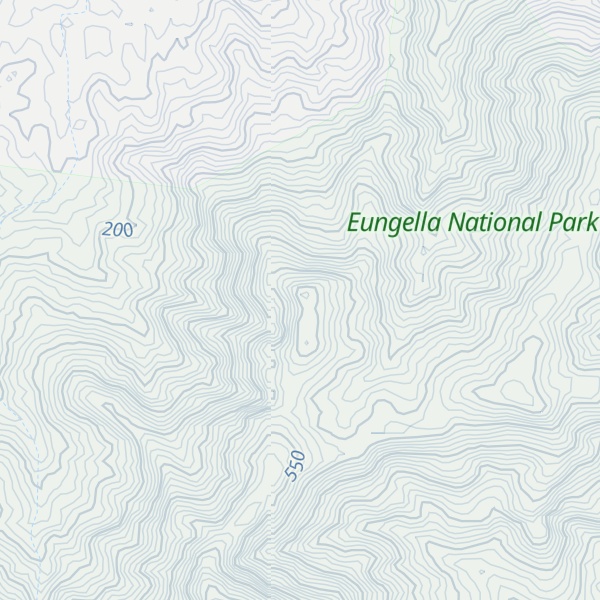 Map of Mount Consuelo