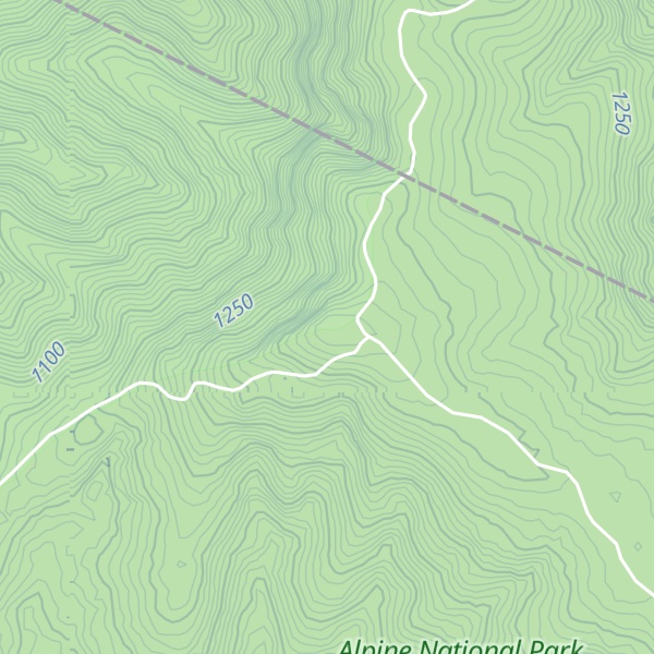 Map of Mount Tingaringy