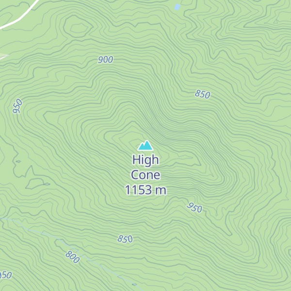 Map of High Cone