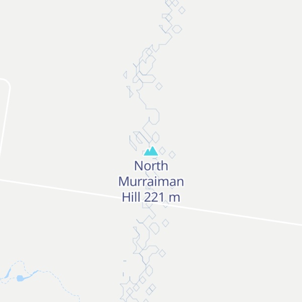 Map of North Murraiman Hill