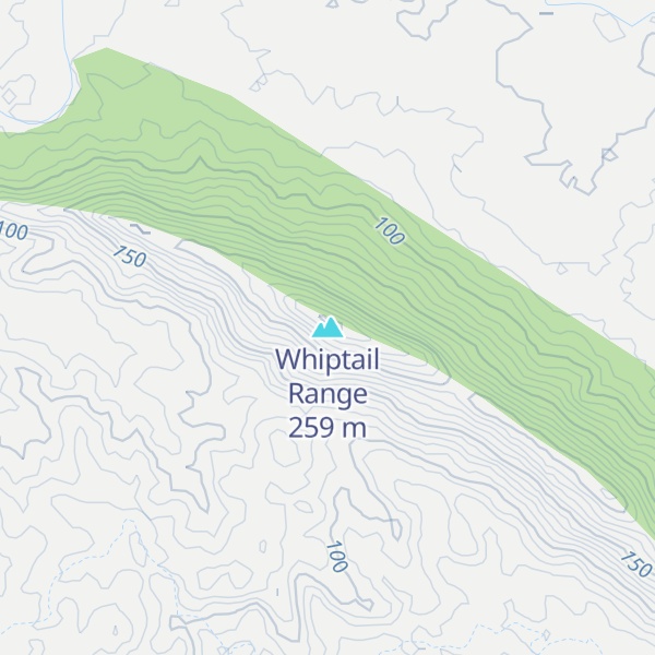 Map of Whiptail Range