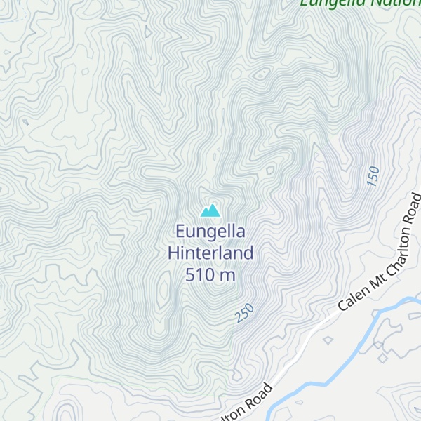 Map of Eungella Hinterland