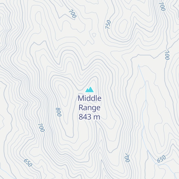Map of Middle Range