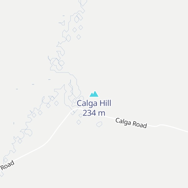 Map of Calga Hill
