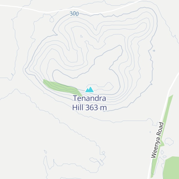 Map of Tenandra Hill