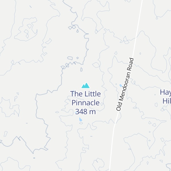 Map of The Little Pinnacle