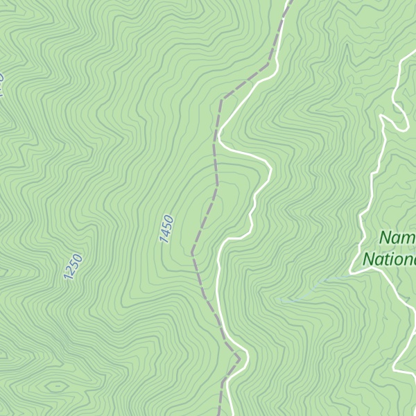 Map of Snow Gum Hill