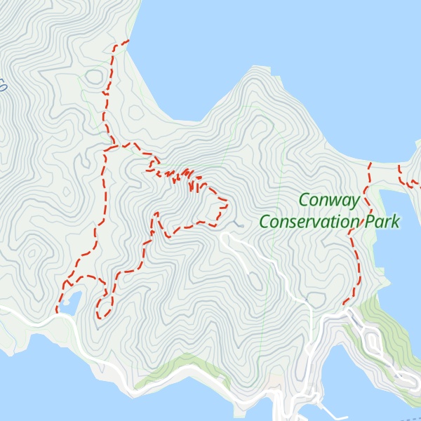Map of Mount Rooper