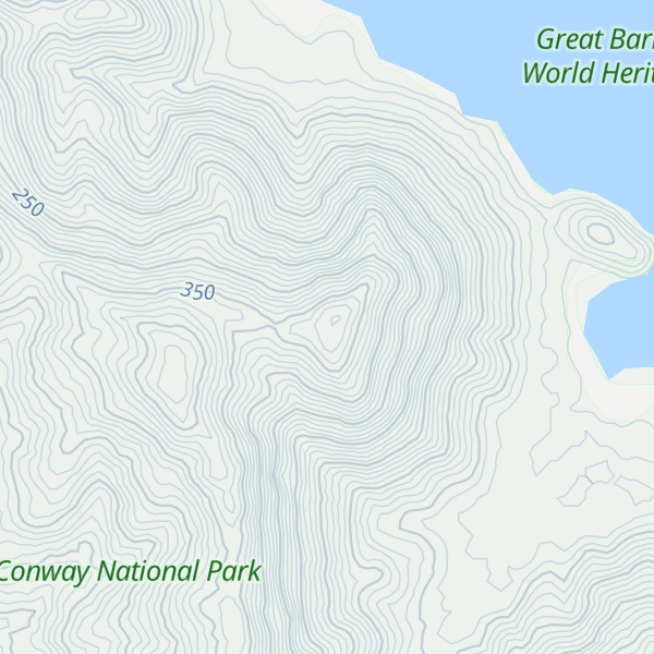 Map of Mount Maclear