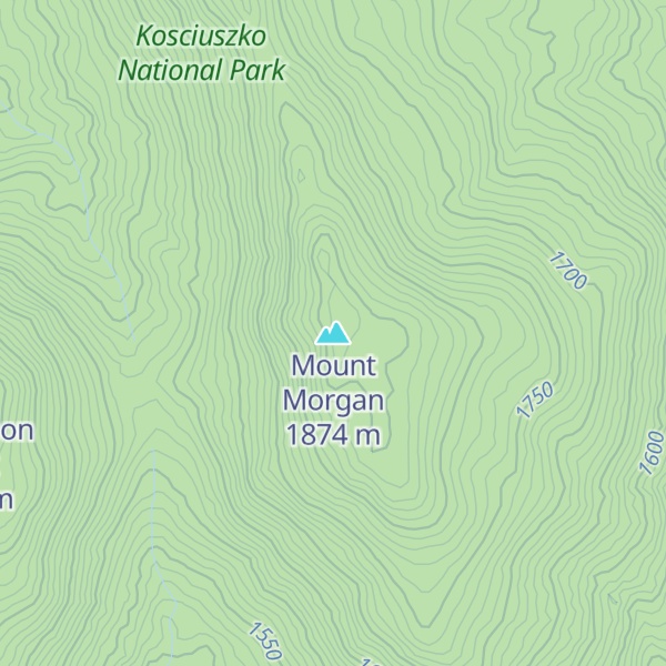 Map of Mount Morgan