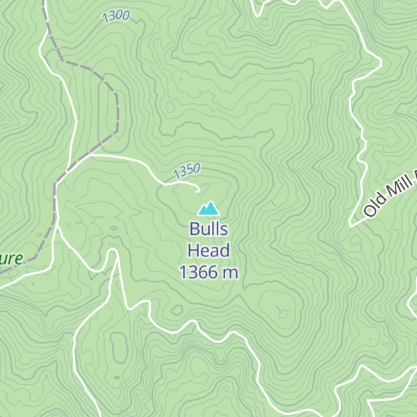 Map of Bulls Head