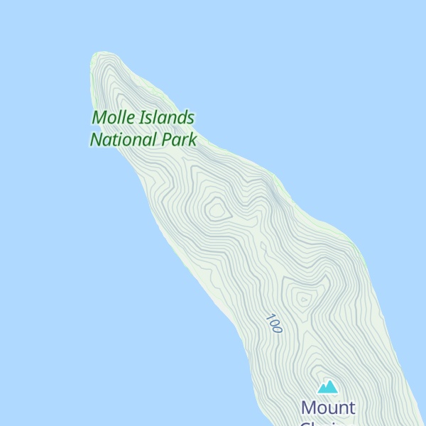 Map of Mount Sharp