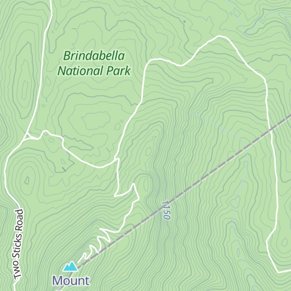 Map of Mount Pabral