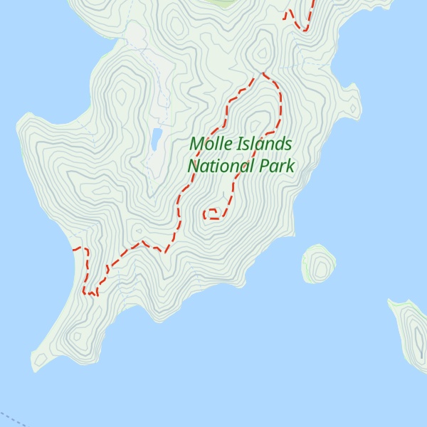 Map of Mount Jeffreys