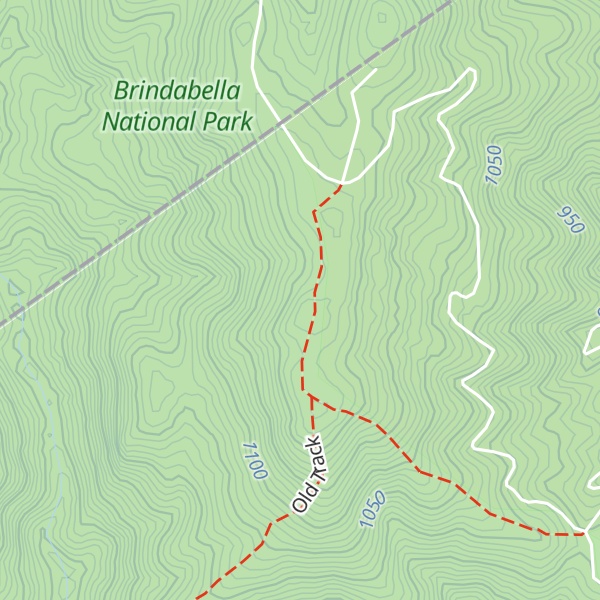 Map of Mount Blundell