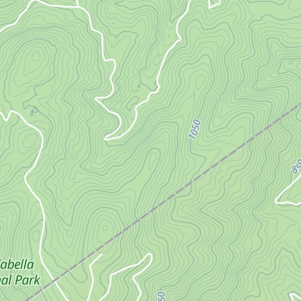Map of Blue Ridge