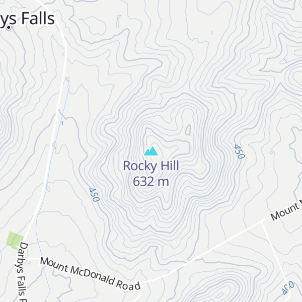 Map of Rocky Hill
