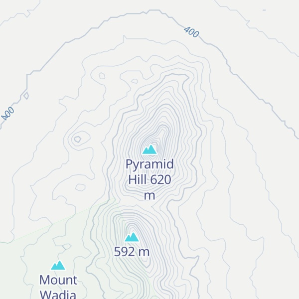 Map of Pyramid Hill