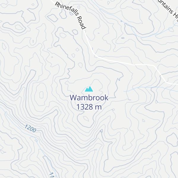 Map of Wambrook