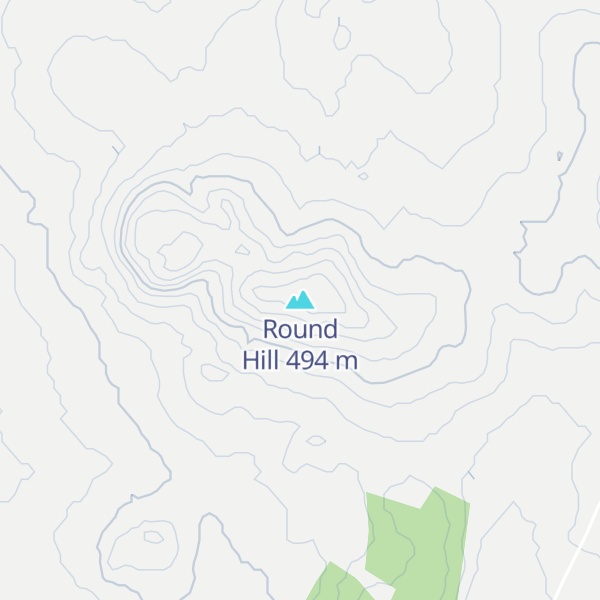 Map of Round Hill
