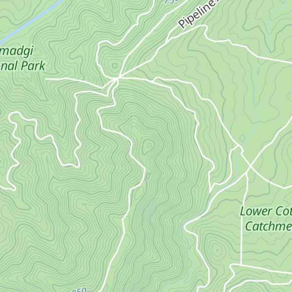 Map of Hardy Hill